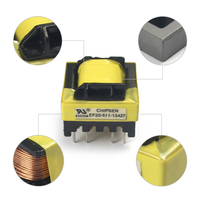 Transformateur horizontal haute fréquence personnalisé EF20, alimentation à découpage 220V vers 24V, transformateur Flyback