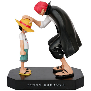 <span class=keywords><strong>Figura</strong></span> DE ACCIÓN DE 17cm, modelo de cabeza táctil de <span class=keywords><strong>Luffy</strong></span> <span class=keywords><strong>Shanks</strong></span>, adorno de PVC, <span class=keywords><strong>figura</strong></span> de acción - Product Image 2