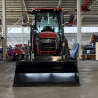 Traktor Mini Pertanian China Arvoss 4wd 4x4 75hp dengan Front Loader untuk Dijual