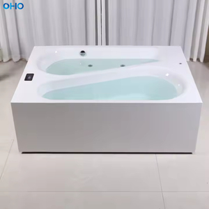 Enfriador de Agua Acrílico para Bañera con Agua Fría/Caliente y Baño de Hielo, Moderno con LED, para Uso en Interiores/Exteriores - Product Image 6
