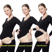 Ceinture ajustable 100 % polyester FY Brand 2026 pour soutien pendant la grossesse et après l'accouchement avec protection respirante