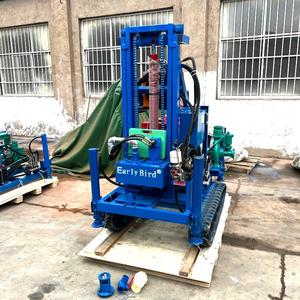 Nieuwe, draagbare rupsboorinstallatie voor waterputten, rotatiediepte 200 meter, eenvoudig te bedienen, kernboorinstallatie met - Product Image 5