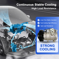 Nouveau prix d'usine pour compresseur de climatisation A1612 10S15 12V 2007-2013 Vente chaude