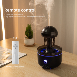 Humidificador de difusor de aceite esencial de aromaterapia de 320ML, humidificador de aire de llama volcánica, lámpara de noche, difusor de Aroma de llama volcánica - Product Image 5
