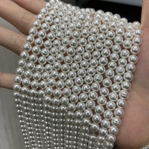 Perle di Vetro Barocche Filettate di Alta Qualità, Imitazione Perla, per Creazione di Gioielli Fai-da-Te, Collane, Orecchini, Artigianato, Fornitura all'Ingrosso - Product Image 3