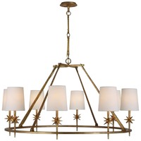 XZ sala de estar Vintage latón antiguo cobre decoración larga vela lámpara colgante Led colgante cocina candelabro luz de techo