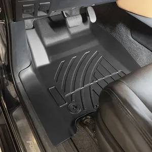 KQD Factory wholesale Non slip waterproof Pisos para auto TPE 3D foot car mats used for Mazda CX-5