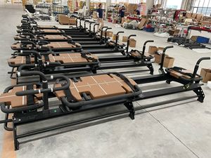 Machine <span class=keywords><strong>de</strong></span> Pilates Megaformer <span class=keywords><strong>de</strong></span> luxe, Reformer Lagree Fitness, construction en alliage d'aluminium, machine professionnelle pour studio et <span class=keywords><strong>salle</strong></span> <span class=keywords><strong>de</strong></span> <span class=keywords><strong>sport</strong></span> - Product Image 2