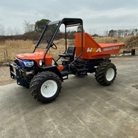 Penggerak Roda 4HP Mini 14HP 800KG, Traktor Perkebunan Minyak Artifisal