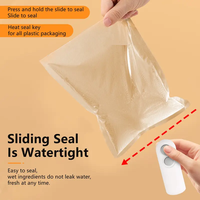 Mini Rechargeable deux-en-un sac thermoscellage Machine USB charge Snack sac étanchéité lame puce couteau sac en plastique outil