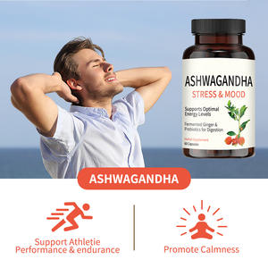Cápsulas de <span class=keywords><strong>Ashwagandha</strong></span> de Marca Privada OEM, Extracto de Raíz de Ginseng, Suplemento Herbal <span class=keywords><strong>para</strong></span> Adultos, Mejora <span class=keywords><strong>la</strong></span> Energía - Product Image 4
