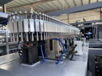 Machine automatique de fabrication de bouteilles d'eau en PET 17000BPH, souffleuse par étirage à 8 cavités avec système rotatif Delta