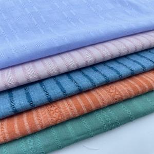 Tela Texturizada 100% Algodón BCI, Jacquard Dobby, Nuevo Diseño, Color Crudo, para Confección de Vestidos <span class=keywords><strong>y</strong></span> Juguetes para Niñas - Product Image 2