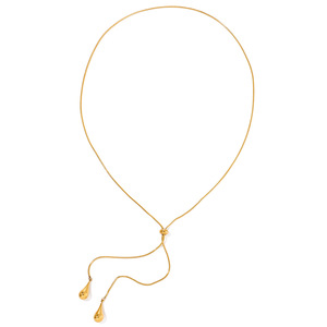 Collar con Colgante de Gota de Agua Geométrica de Acero Inoxidable con Cadena Ajustable de Varias Capas y Borla, Diseño Minimalista para Mujer - Product Image 5