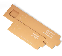 Enveloppes et boîtes en papier recyclé avec impression CMYK personnalisée, doublure en éponge, fermeture magnétique pour l'emballage de chaussettes, de parfums et d'encens