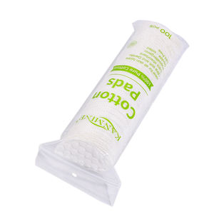 Almohadillas desmaquillantes ecológicas sin pelusa desechables, almohadillas redondas no tejidas Spunlace de rayón 100%, almohadilla de algodón - Product Image 4