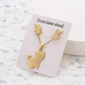 ร้านเครื่องประดับสร้อยคอสแตนเลสแบบสั่งทำแฟชั่น N2404104ขายส่ง - Product Image 5