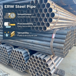 Specifiche Struttura <span class=keywords><strong>in</strong></span> Acciaio ASTM A53 Grado B, Tubo <span class=keywords><strong>in</strong></span> Acciaio Saldato ERW Nero al Carbonio, Listino Prezzi - Product Image 1