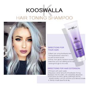 KOOSWALLA Keratin Home <strong>Treatment</strong> Anti- Brassy Purple Toner Shampoo