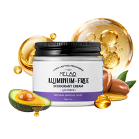 Crème déodorante sans aluminium aux herbes parfumées Soin des aisselles Quotidien Longue durée Contrôle des odeurs Anti-transpirant