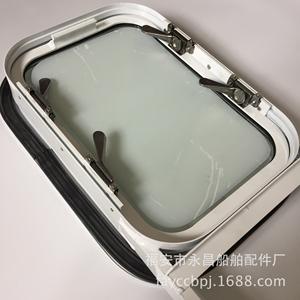 Yongchang propose des fenêtres et des portes coulissantes marines en alliage d'aluminium, design rectangulaire à ouverture vers l'extérieur, équipement marin de qualité - Product Image 2