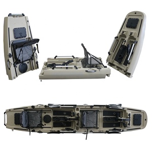 <span class=keywords><strong>Kayak</strong></span> Modular de <span class=keywords><strong>Pedales</strong></span> para 2 Personas, 14 pies, <span class=keywords><strong>Kayak</strong></span> de Pesca de HDPE, Canoa Oceánica Tándem de 3 Piezas con <span class=keywords><strong>Pedales</strong></span> de Propulsión para Adultos - Product Image 1