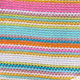 Ensemble de vêtements décontractés pour filles, 2 pièces, <span class=keywords><strong>haut</strong></span> sans manches à franges rayées colorées, jupe en jean <span class=keywords><strong>rose</strong></span> - Product Image 3
