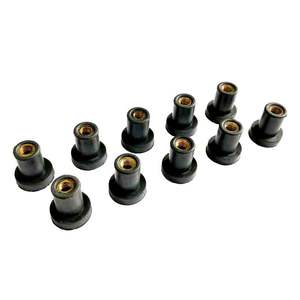 Clips de fixation automatique M3 M4 M5 M6 M8, insert d'expansion NBR, écrou à <span class=keywords><strong>rivet</strong></span> <span class=keywords><strong>aveugle</strong></span> en laiton et caoutchouc, vis - Product Image 5