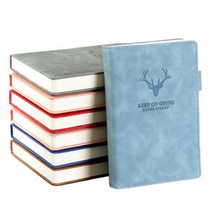 Si37 Customized Logo Luxury Pu Journal Notebook A5book Cover Paper Leather <b>Diary</b> 2025 Planner Printing Pastel Hardcover - Product Image 1