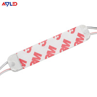 Module LED 7000K en gros de Chine avec lentille 2835, module LED étanche à injection de rétroéclairage 4 SMD 1,44W 12V pour enseignes lumineuses extérieures