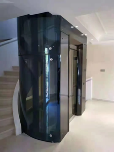 <span class=keywords><strong>Ascensor</strong></span> Residencial Neumático Silencioso con Capacidad de Carga de 450 kg y Riel de Elevación Suave, Elevador Doméstico para Viviendas Unifamiliares Medianas - Product Image 3