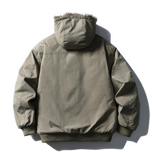 <span class=keywords><strong>Veste</strong></span> matelassée en polyester rembourrée chaude de style américain, <span class=keywords><strong>kaki</strong></span> noir, hiver, capuche en fourrure, montagne, <span class=keywords><strong>aigle</strong></span>, pour hommes - Product Image 2