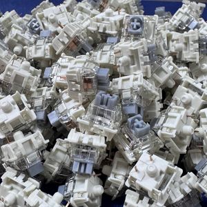 Interrupteurs mécaniques linéaires <span class=keywords><strong>Gateron</strong></span> G Pro 3.0 rouges, jaunes, blancs, argentés, 3 broches, 5 broches, KS-9, pour clavier, échangeables à chaud, DIY, vente en gros - Product Image 4