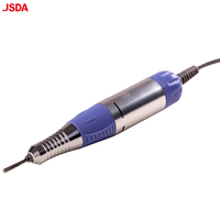 Taladro y Lima de Uñas Profesional Popular JD300 de Plástico con Motor de Escobillas 30000rpm, Herramienta Portátil para Arte de Uñas, Compatible con Enchufes de EE. UU./Reino Unido/UE