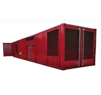 Conteneur de générateur diesel de 40 pieds pour une alimentation stable en énergie industrielle/extérieure/d'urgence
