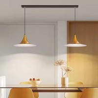 Lustre LED de luxe nordique salle à manger salon maison éclairage décoratif Double têtes LED suspension