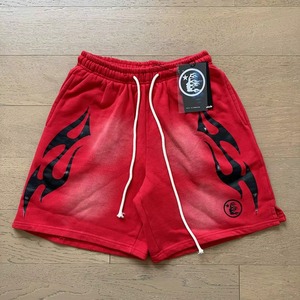 Shorts décontractés en coton NFC SCAN pour hommes et femmes, style rétro, nouvelle collection Hell Street, qualité supérieure, coupe ample, tendance pure - Product Image 1