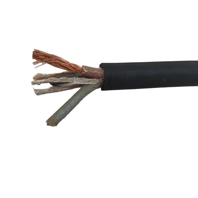 450V H07RN-F EPR Insulation Flexible Rubber Cable Pure Copper Movable 3x4 3x6 3x10 3x35 Sheath Strand Cable 3x10 Movable Cable