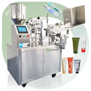 Thuốc nhuộm tóc Giá nhựa kem đánh răng Alu mặc quần áo sản xuất thử nghiệm làm cho ống mềm hình thức điền vào và con dấu máy - Product Image 1