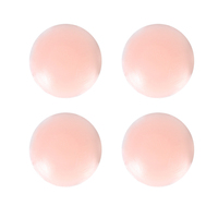 Couvre-seins en silicone nude réutilisable, adhésif, lavable, pour fille sexy, motif floral