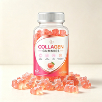 Gummies de collagène végétalien à marque privée OEM avec biotine, vitamines C et E pour la croissance des cheveux, une peau éclatante et des ongles forts – Complément de beauté