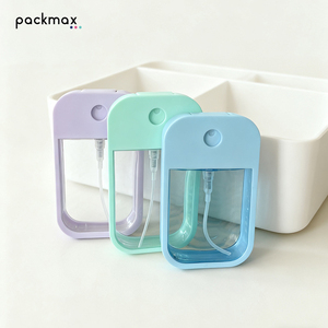 Customizable 30ml 45ml <b>Empty</b> Plastic Card-Style <b>Spray</b> <b>Bottles</b> Pump Fine-Mist Small Travel Hydration <b>Spray</b> <b>Bottles</b> Screen Printed - Product Image 5