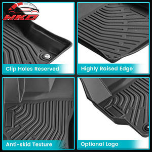 Alfombrillas para Toyota Corolla Cross AWD 2022-2026, Protección para Todo Clima, Revestimientos de TPE, Juego de Alfombras Delanteras y Traseras de Repuesto - Product Image 3