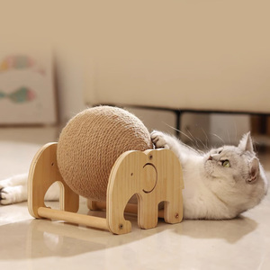 Palla in Corda di Sisal Resistente all'Usura, Tiragraffi per Gatti, Giocattolo per Gatti - Product Image 2