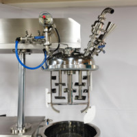 Machine mélangeuse homogénéisatrice sous vide - Émulsification et mélange de crèmes pour soins de la peau pour ligne de production cosmétique et fabrication de lotions