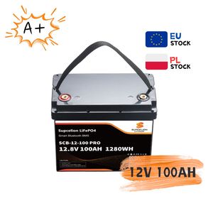 Baterai Lithium LiFePO4 <span class=keywords><strong>12V</strong></span> 100Ah 150Ah 180Ah 200Ah 300Ah, Paket Baterai Isi Ulang Siklus Dalam Kapasitas Penuh untuk <span class=keywords><strong>Solar</strong></span> RV - Product Image 2