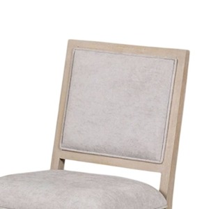 Kizie - Ensemble de 2 chaises de salle à manger au design moderne et transitoire, convertible, revêtement en similicuir, bois brun fauve - Product Image 5