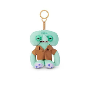 Fuggler Divertido Monstruo Feo de la Serie <span class=keywords><strong>Bob</strong></span> <span class=keywords><strong>Esponja</strong></span> y Patricio Estrella, Muñeco de Peluche Adorable, Llavero de Peluche Decorativo con Dientes Grandes, Colgante para Bolsos - Product Image 5
