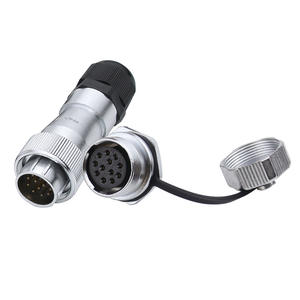 Conector HS20 WS20 TK/ZM de 2/3/4/5/6/7/9/12 Pines con Contactos Chapados en Oro, Enchufe Macho, Conector Hembra, Montaje en Cable - Product Image 4