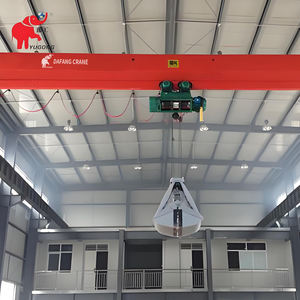 מכירות חמות dafang מותג יחיד קרן לתפוס דלי מעל גשר מנוף 2 טון 3 טון 5 טון 8 טון 10 טון עבור טיפול בפסולת - Product Image 2